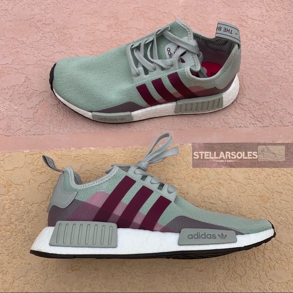 Adidas Women’s NMD R1 Running Shoes Purple Beauty